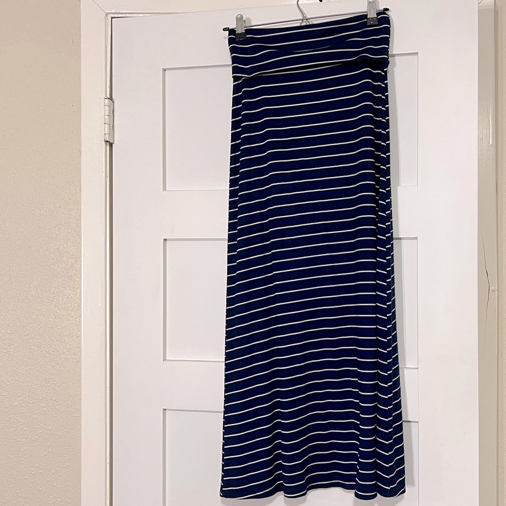 Striped Maxi Skirt